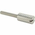 Bsc Preferred Knurled-Head Thumb Screw Slotted Narrow 4-48 Thread Size 3/4 Long 91746A923